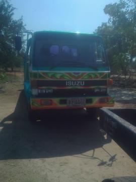 ขายรถเทลเลอร์ 10 ล้อ 1 เพลา  บรรทุกรถเกี่ย