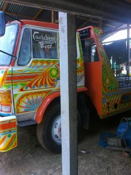 ขายรถเทลเลอร์ 10 ล้อ 1 เพลา  บรรทุกรถเกี่ย