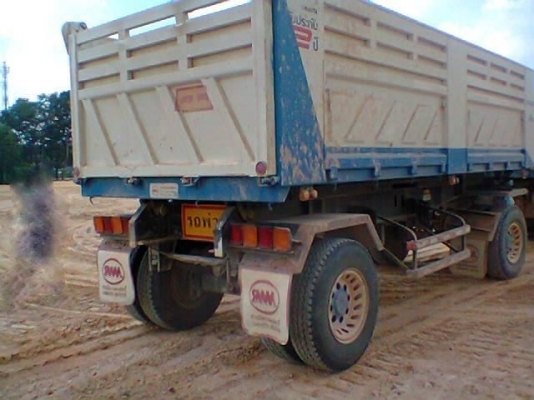 ขายหางพ่วงดั๊ม 2 เพลา ปี 55  สนใจติดต่อ 081 - 6079515