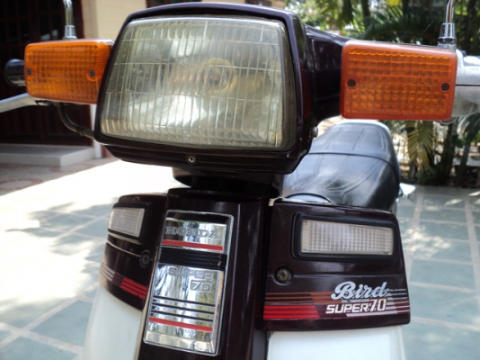 ขาย super 70  รุ่นเบิร์ด สภาพเดิมโรงงาน สีสด เครื่องดีมาก ทะเบียนพร้อมโอน