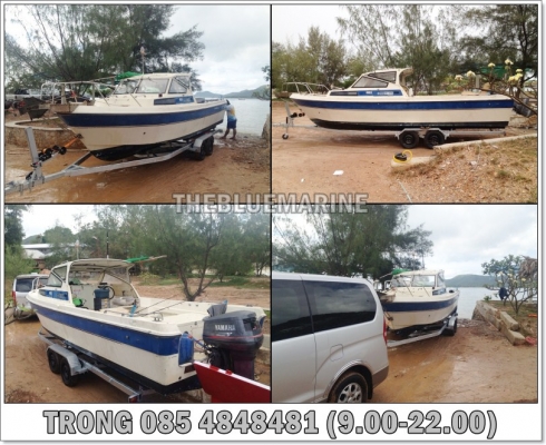 Yamaha F-24 พร้อมเครื่อง 115HP + Trailer ใหม่