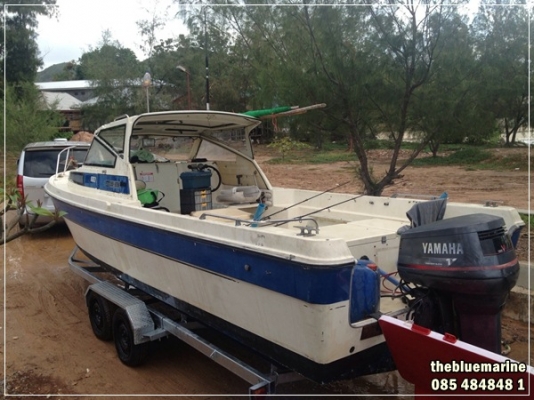 Yamaha F-24 พร้อมเครื่อง 115HP + Trailer ใหม่