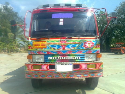 MITSUBISHI FN527M-TF 220 แรงม้า 2 เพลา ดัมพ์ มีระบบลากจูง