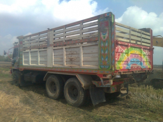 MITSUBISHI FN527M-TF 220 แรงม้า 2 เพลา ดัมพ์ มีระบบลากจูง