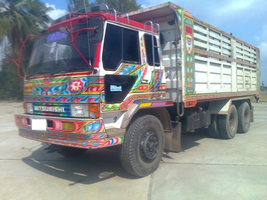 MITSUBISHI FN527M-TF 220 แรงม้า 2 เพลา ดัมพ์ มีระบบลากจูง