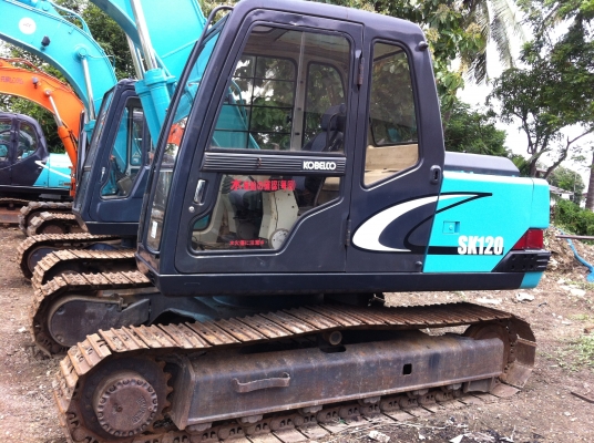 ขายด่วน KOBELCO SK 120-1   มาร์คทรี ซีเรียล LP-87xx นำเข้าเองจากญี่ปุ่นสวยเครื่องปั้มดี   สภาพดี  ยังไม่เคยใช้งานในไทยจ้า