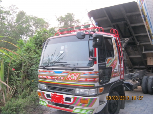 ขายหกล้อดั้มเกษตร ฮีโน่195HO7DหัวJO อู่ส.บริสุทธ์