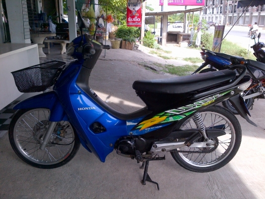 ด่วน!เวฟ100 ปี47 รถเครื่องเดิมแน่นๆ  พร้อมใช้ ทะเบียน+เอกสารโอน ภาษีไม่หมด