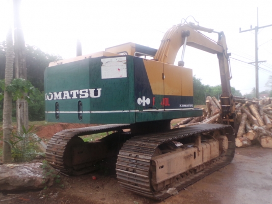 komatsu pc100L-2  รถมือคีบ เครื่องดี ปั้มไม่เยิ้ม พร้อมขายค่ะ