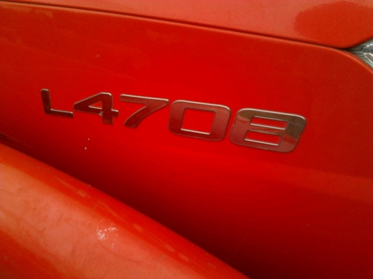 KUBOTA L4708 - 2 เพลา รุ่นใหม่โฉมล่าสุด รถสวยจัดเหมือนใหม่ ใช้งาน 711 ชม. อุปกรณ์ครบเพียบพร้อม มีโรตารี่ ใบมีดดันหน้า ผานพรวนดิน 6 พร้อมทำงานได้เลย เครื่องดีเดิม ช่วงล่างยาง 4 เส้นหน้าหลังสภาพดี 80\% เอกสารเล่มทะเบียนครบ ราคาต่อรองเงินดาวน์ได้ครับ KUBOTA L4708 - 2 เพลา รุ่นใหม่โฉมล่าสุด รถสวยจัดเหมือนใหม่ ใช้งาน 711 ชม. อุปกรณ์ครบเพียบพร้อม มีโรตารี่ ใบมีดดันหน้า ผานพรวนดิน 6 พร้อมทำงานได้เลย เครื่องดีเดิม ช่วงล่างยาง 4 เส้นหน้าหลังสภาพดี 80\% เอกสารเล่มทะเบียนครบ ราคาต่อรองเงินดาวน์ได้ครับ