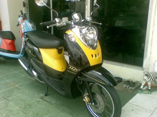 New Yamaha Fino ลาย PS ลายใหม่ล่าสุด รถเพียง 4เดือน สวยใสมาก