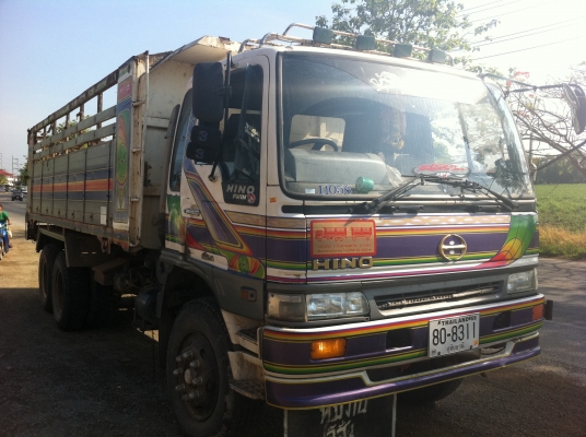 ขายรถบรรทุก 10 ล้อ (ดั้ม) HINO 1M เครื่องเดิมดี 220 แรง  คัสซีสวย มีระบบลากลูก ราคาต่อรอง ทะเบียนพร้อมโอน