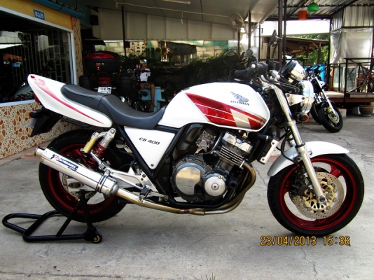 CB400 ปี93 อินวอย+สรรพสามิตรตัวจริง ท่อสูตร รถสวยกริฟ