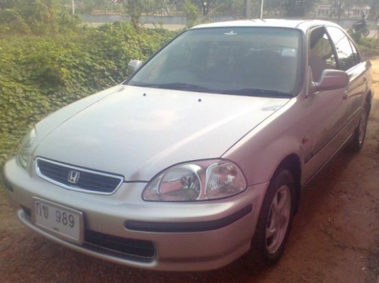 ขาย Honda civicLxi1.6ปี99 เครื่องดี เดิมบางทั้งคันรถบ้านใช้เองทะเบียนสวย