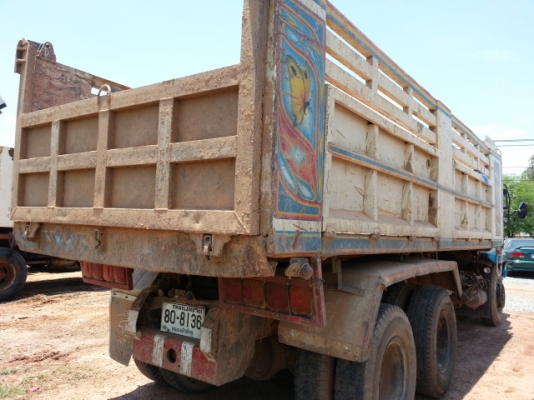 ขายด่วน MITSUBISHI FN527MA2800สองเพลาดั้มสภาพพร้อมใช้รีบโทร 0801515451 0811838154