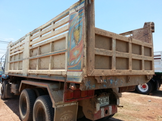 ขายด่วน MITSUBISHI FN527MA2800สองเพลาดั้มสภาพพร้อมใช้รีบโทร 0801515451 0811838154