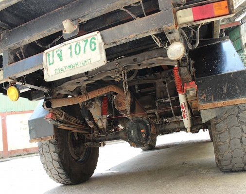 ขายนิสสันฟรอนเทียร์ 150 แรงม้า 4x4 ZD30T ติดกระบะดั๊มไฟฟ้า