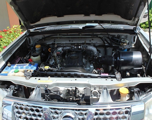 ขายนิสสันฟรอนเทียร์ 150 แรงม้า 4x4 ZD30T ติดกระบะดั๊มไฟฟ้า