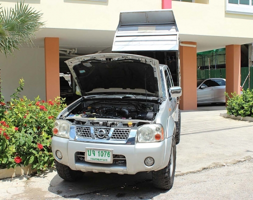 ขายนิสสันฟรอนเทียร์ 150 แรงม้า 4x4 ZD30T ติดกระบะดั๊มไฟฟ้า