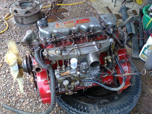 ขายเครื่องWO4D 117แรงม้ามีใบคลุม