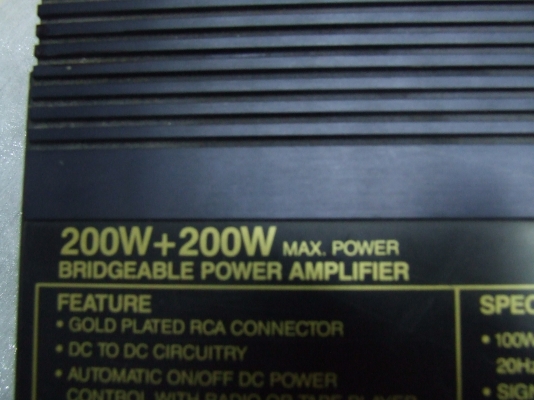 ลดราคาแอมป์  ADX 200W+200