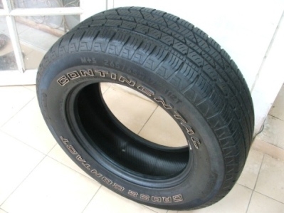 ขายยาง 265/65/17 Continental Cross contact  4เส้น 3,000.-