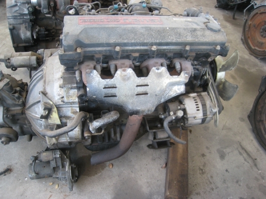 เครื่อง ISUZU 120แรง  4HF เครื่องเก่านอก(มีใบ)