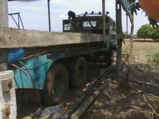 ขายรถบรรทุก 10 ล้อหาปา 2 เพลา NISSAN CW 51 M เครื่อง PE 6 หางไฮดรอดิคเคื่องดีคัสซีสวยชุดโอนพร้อม