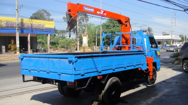 ISUZU NKR เครนTADANO ดาวน์45000ผ่อน10300/48เดือน