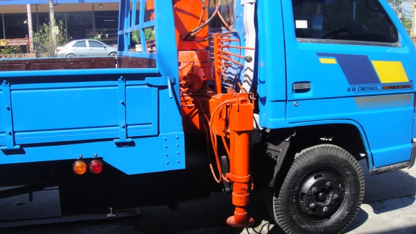 ISUZU NKR เครนTADANO ดาวน์45000ผ่อน10300/48เดือน