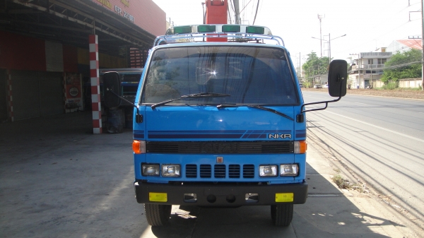 ISUZU NKR เครนTADANO ดาวน์45000ผ่อน10300/48เดือน