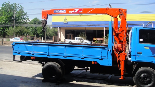 ISUZU NKR เครนTADANO ดาวน์45000ผ่อน10300/48เดือน