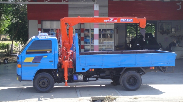 ISUZU NKR เครนTADANO ดาวน์45000ผ่อน10300/48เดือน