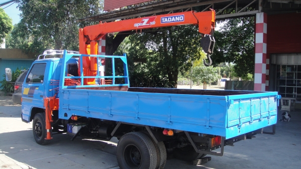 ISUZU NKR เครนTADANO ดาวน์45000ผ่อน10300/48เดือน