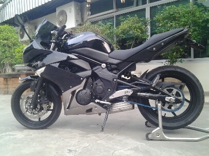 NINJA 650 ER6f ABS ปี2010 รถออกศูนย์ สภาพเดิม ตัวรถ 95\%