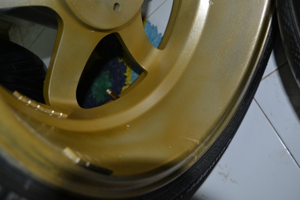 ขาย TE37 ขอบ 17 4/100 พร้อมยาง