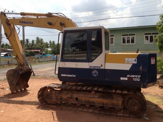 KOMATSU PC120-5 ไฟฟ้าครบทุกจุด เอวแน่นช่วงล่างเต็ม