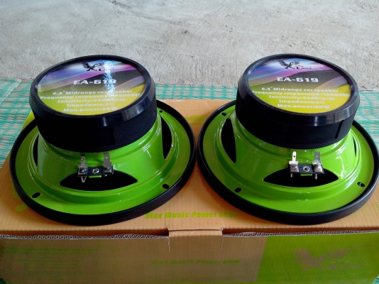 ขายลำโพงเสียงกลาง6.5 อีเกิลพร้อมฝาปิด