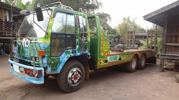 ขายแทนเลอร์ บรรทุกรถเกี่ยวร็อกกี้