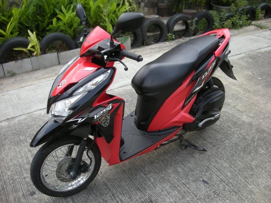 click 125i หัวฉีด ปี2012 สีดำแดง เดิมๆวิ่ง 2xxx กิโล