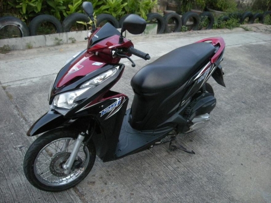 click 125i หัวฉีด ปี2012 สีดำแดง เดิมๆ