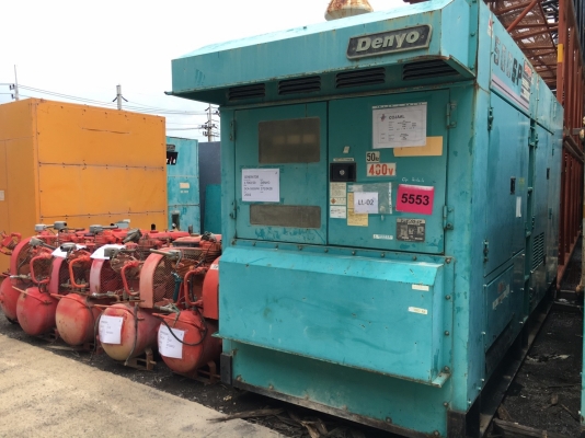 DENYO DCA-500SPM : 500KVA เครื่องปั่นไฟ นำเข้า โทร. 080-6565422 (หนิง)