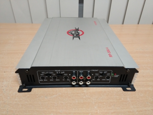 Power amp 4 channel 2000W class AB Power amp 4 channel 2000W class AB