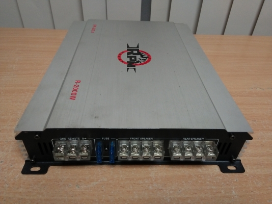 Power amp 4 channel 2000W class AB Power amp 4 channel 2000W class AB
