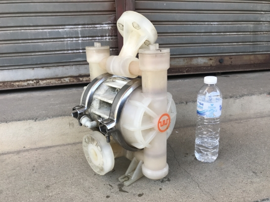 ขายปั้มไดอะแฟรม Wilden made in USA. ขนาด 1นิ้ว สภาพสวย ดูดแรง พร้อมใช้งาน