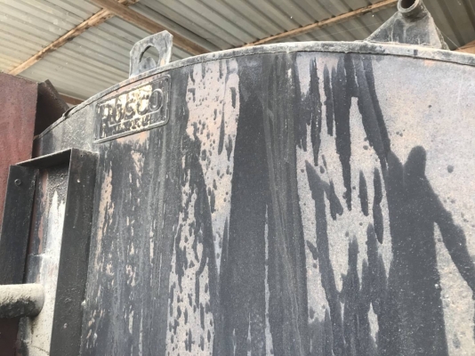 รถสเปร์ยางถังของรสโก้ 6000ลิตร ตัวรถเป็นIsuzu หัวยาว