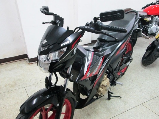 (โอนฟรี) ขาย Suzukl Raider 150 Fi หัวฉีดตัวใหม่ล่าสุด ปี 2017 ไมล์แท้ 4065 กม