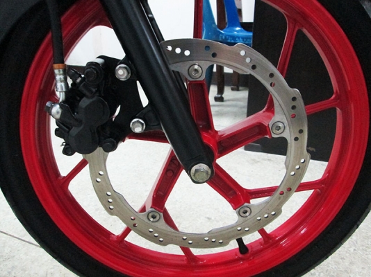 (โอนฟรี) ขาย Suzukl Raider 150 Fi หัวฉีดตัวใหม่ล่าสุด ปี 2017 ไมล์แท้ 4065 กม