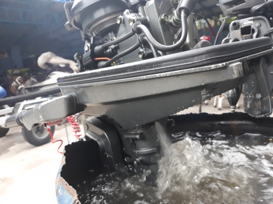 SUZUKI 5แรง 2จังหวะ หางสั้น 17 นิ้ว เครื่องสวยๆ