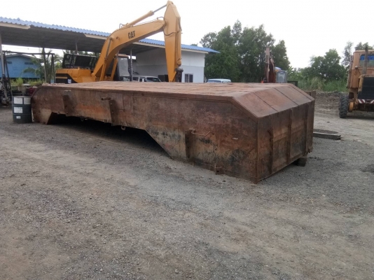 โป๊ะบรรทุกแบคโฮขนาด120 ยาว9เมตร กว้าง4เมตร.สูง1.30ม.สภาพดีไม่มีผุ โป๊ะบรรทุกแบคโฮขนาด120 ยาว9เมตร กว้าง4เมตร.สูง1.30ม.สภาพดีไม่มีผุ